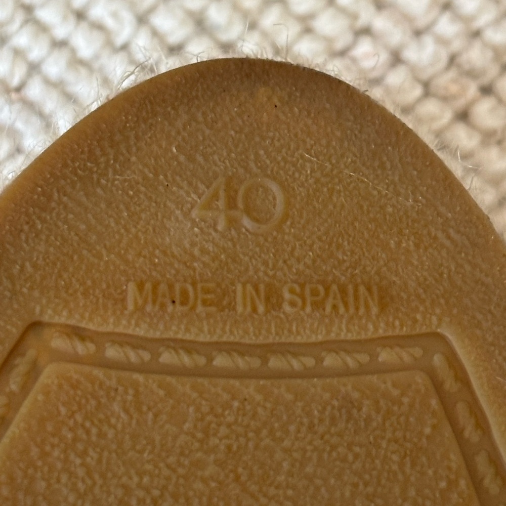 Kanna Taupe Suede Embroidered Espadrilles - Picture 9 of 10